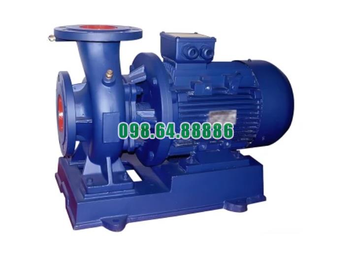 Bơm li tâm trục ngang SLW100, máy bơm ISW100-250-I có động cơ 55 kw  đẩy cao 83m