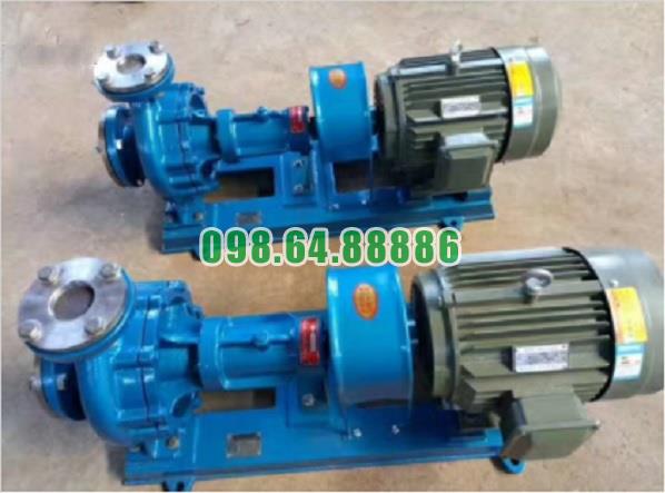 Bơm dầu nóng RY100-65-200 lưu lượng 100 m3/h, cột áp 50 m, công suất 22 kW